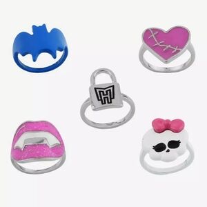 🤖♡Monster High Icon Ring Set